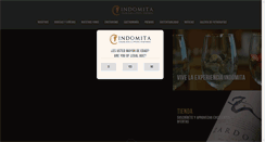 Desktop Screenshot of indomita.cl